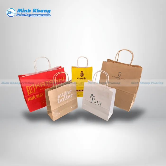 Mẫu Túi Giấy In Giá Rẻ Tại TPHCM