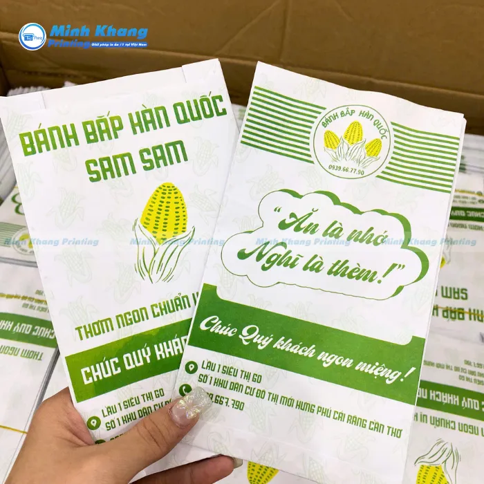 Mẫu Túi Bánh Bắp Hàn Quốc Sam Sam 