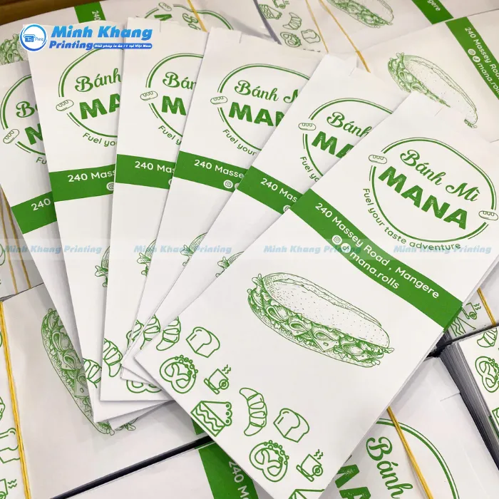 Mẫu In Túi Giấy Bánh Mì Mana
