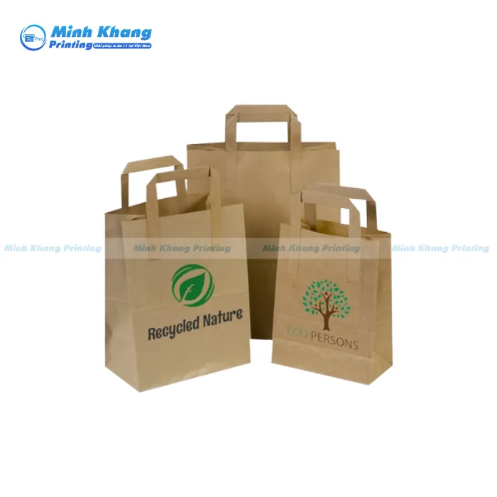 Mẫu Túi Giấy Kraft Đẹp, Cứng Cáp & Ấn Tượng