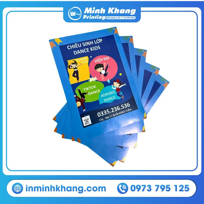 Mẫu tờ rơi tuyển sinh & chiêu sinh lớp tiếng anh cho trẻ