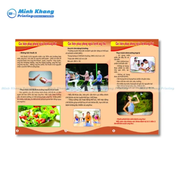 Tờ rơi truyền thông giáo dục sức khỏe