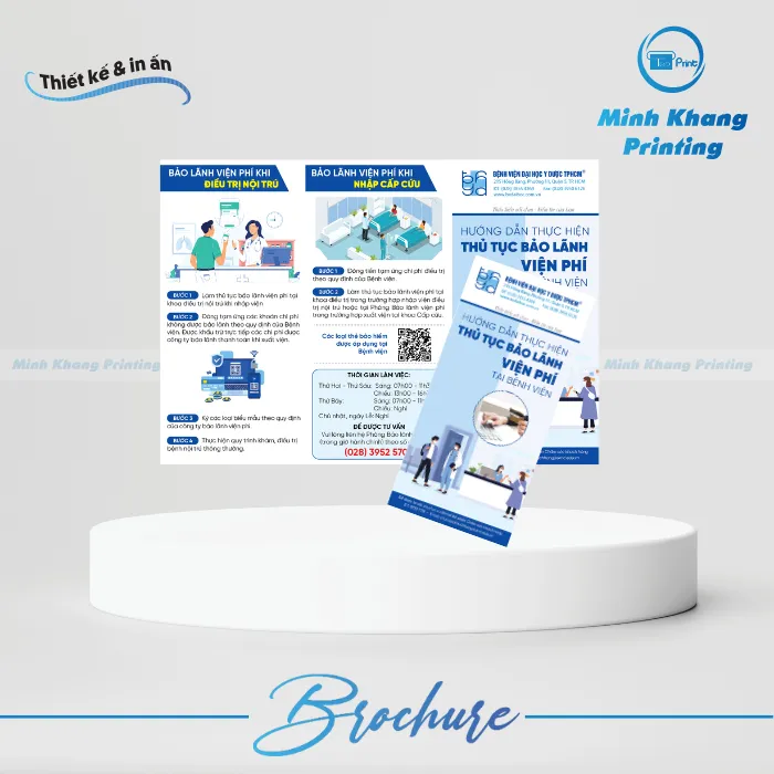brochure bệnh viện