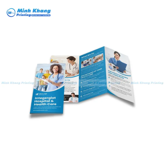 Mẫu Brochure Bệnh Viện Đẹp, Sáng Tạo & Độc Đáo