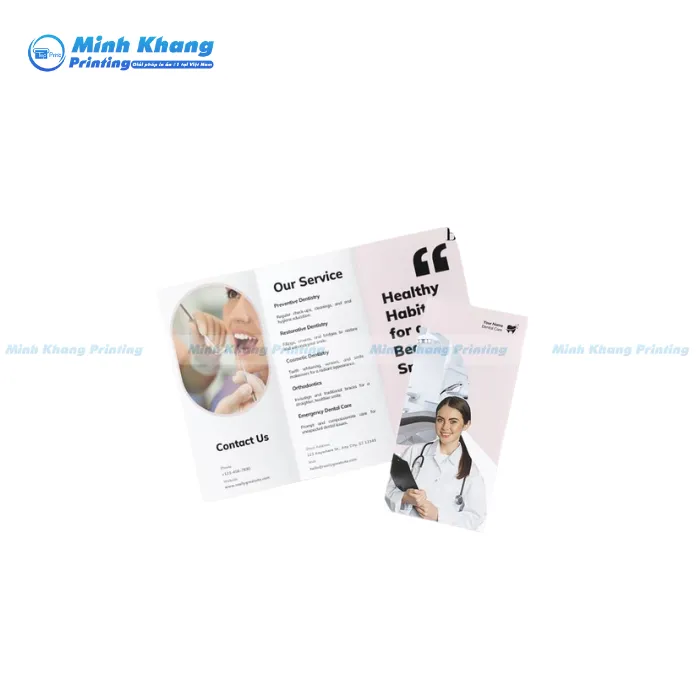 Mẫu Brochure Nha Khoa Đẹp, Tinh Tế Và Thu Hút