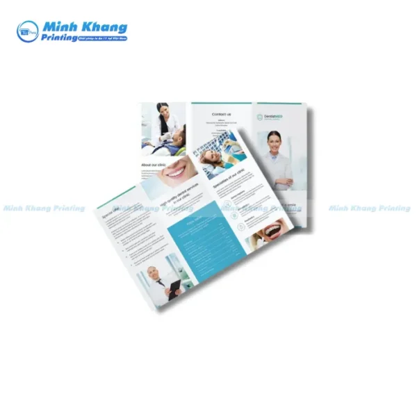 Mẫu Brochure Nha Khoa Với Phong Cách Sang Trọng