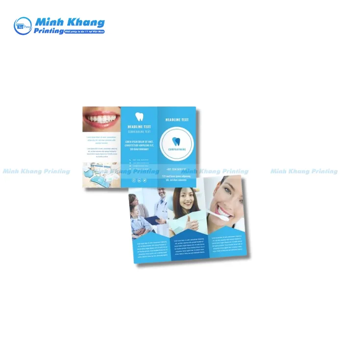 Mẫu Brochure Nha Khoa Ấn Tượng Cho Thương Hiệu