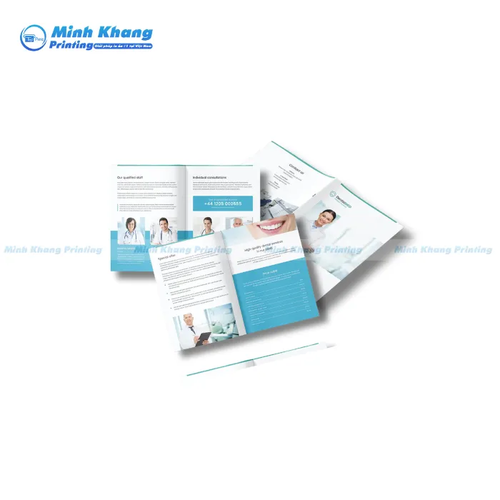 Mẫu Brochure Nha Khoa Độc Đáo & Ấn Tượng
