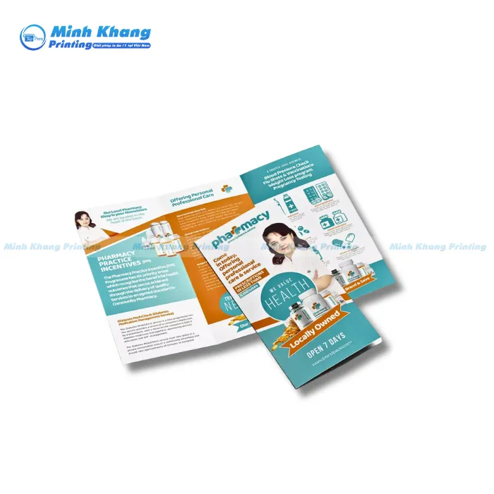 Mẫu Brochure Thuốc Sáng Tạo & Ấn Tượng