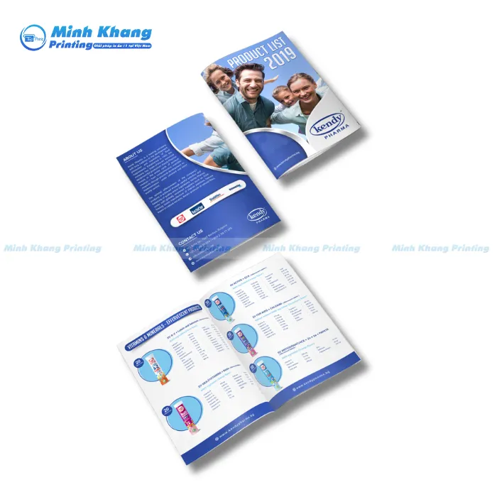 Mẫu Brochure Dạng Cuốn Cung Cấp Thông Tin Thuốc
