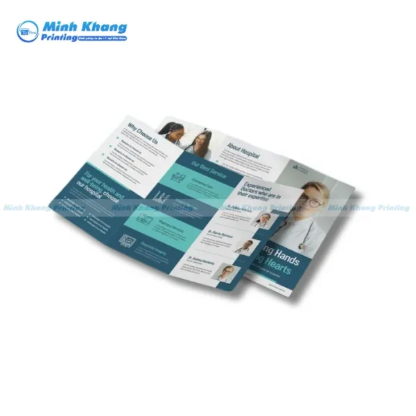 Mẫu Brochure Y Tế Chuẩn & Đẹp