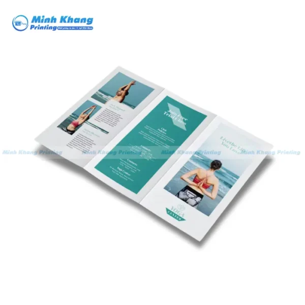 Mẫu Brochure Yoga Gấp 3 Đẹp & Thu Hút