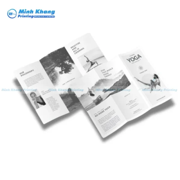 Mẫu Brochure Yoga Luxury & Thanh Lịch