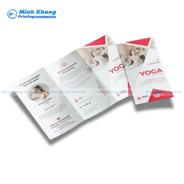 Mẫu Brochure Yoga Tinh Tế & Sang Trọng