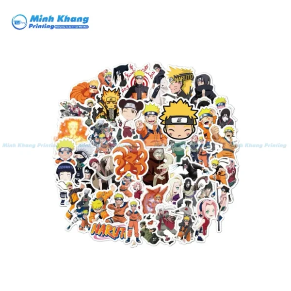 Mẫu Sticker Naruto Ngộ Nghĩnh & Đáng Yêu