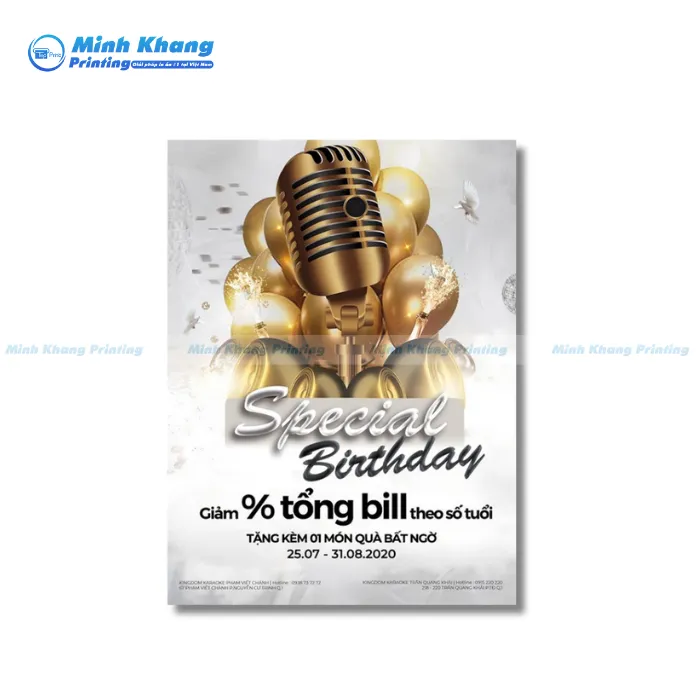 Mẫu Tờ Rơi Quảng Cáo Karaoke 