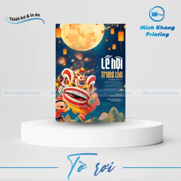 Tờ Rơi Lễ Hội Đẹp & Bắt Mắt