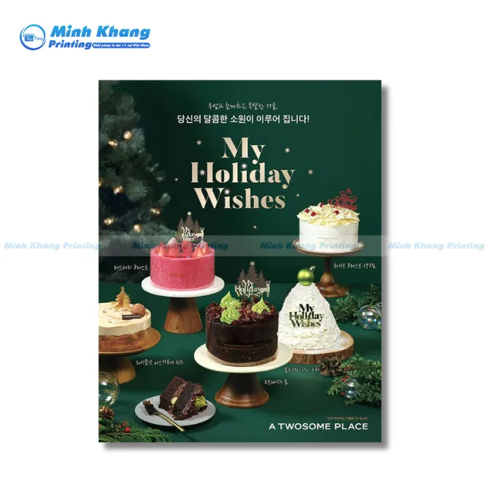 Mẫu Tờ Rơi Cho Tiệm Bánh Trong Dịp Lễ Noel 