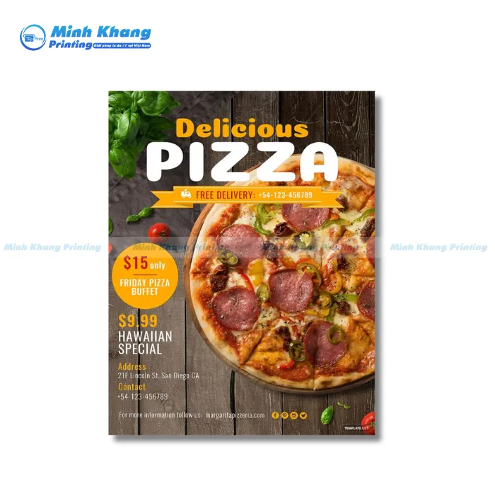 Tờ Rơi Pizza