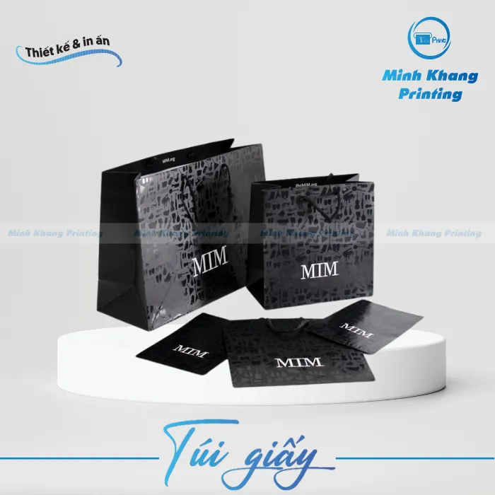 15+ Mẫu Túi Giấy Cán Màn Bóng Sang Trọng & Chất Lượng