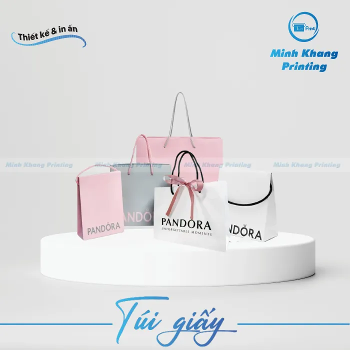 20+ Mẫu Túi Giấy Pandora Cao Cấp, Tinh Tế & Đẳng Cấp