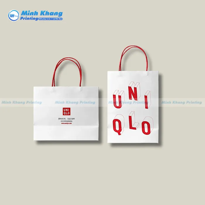 Mẫu Túi Giấy Uniqlo Thân Thiện Với Môi Trường