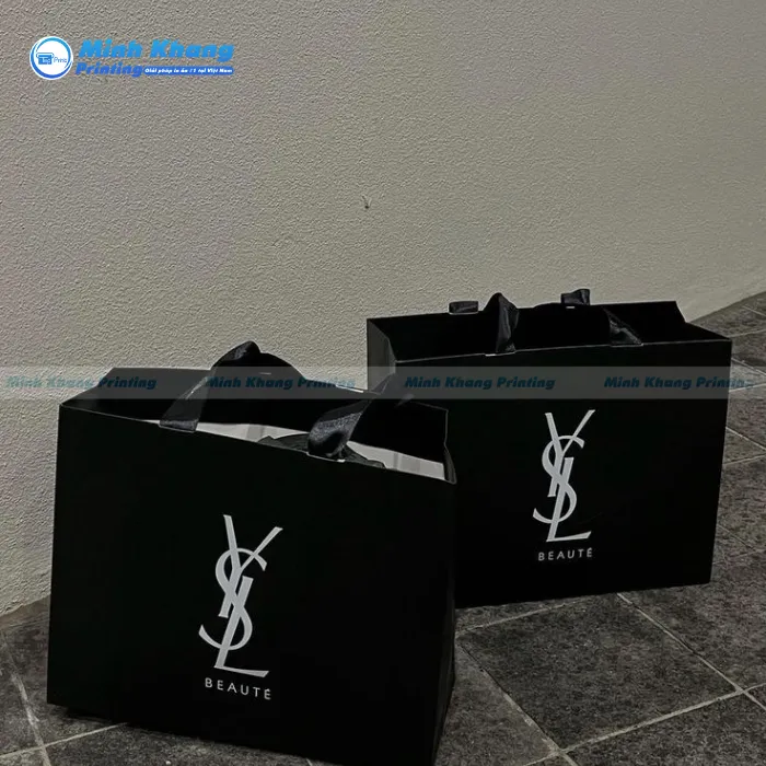 Mẫu Túi Giấy YSL Đẳng Cấp, Thiết Kế Tinh Tế & Sang Trọng