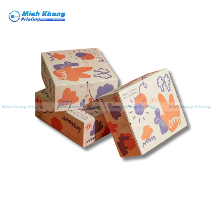 Mẫu Hộp giấy Nắp Gài Đựng Quà Tặng & Quần Áo