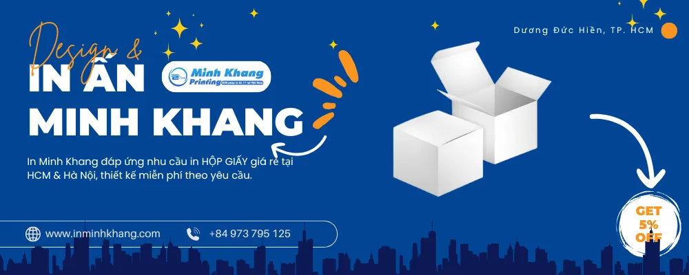 45+ Mẫu Hộp Giấy Trắng Đẹp, Đơn Giản & Tiện Lợi