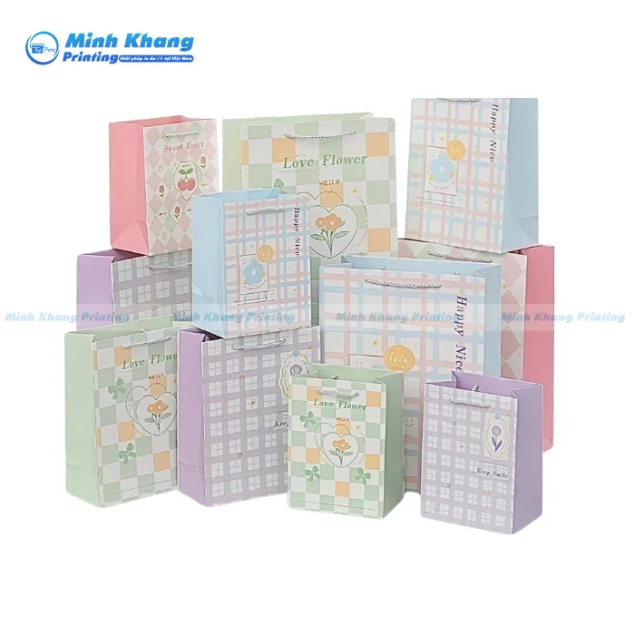 Quy Cách In Túi Giấy Kẻ Caro Để Sở Hữu Những Chiếc Túi Giấy Đẹp