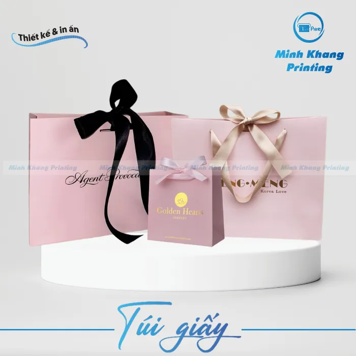 70+ Túi Giấy Có Nơ Duyên Dáng, Tinh Tế & Sang Trọng
