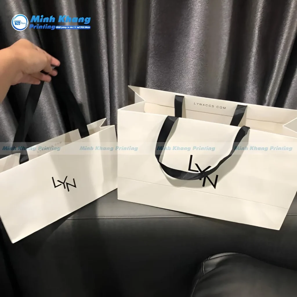 Mẫu Túi Giấy LYN Ivory Cao cấp & Đẹp