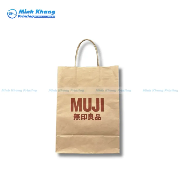 Mẫu Túi Giấy Muji Thanh Lịch & Tinh Tế