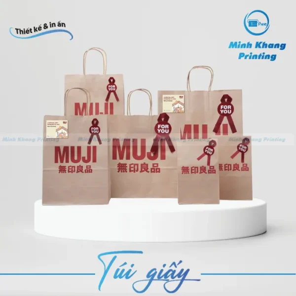 30+ Mẫu Túi Giấy Muji Đẹp & Thân Thiện Với Môi Trường
