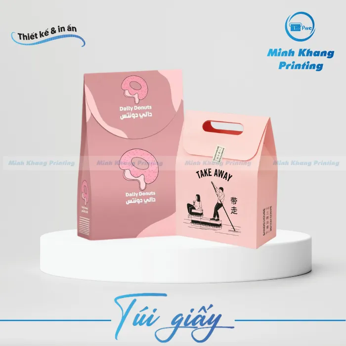 50+ Mẫu Túi Giấy Nắp Gập Đẹp, Sáng Tạo & Tiện Lợi