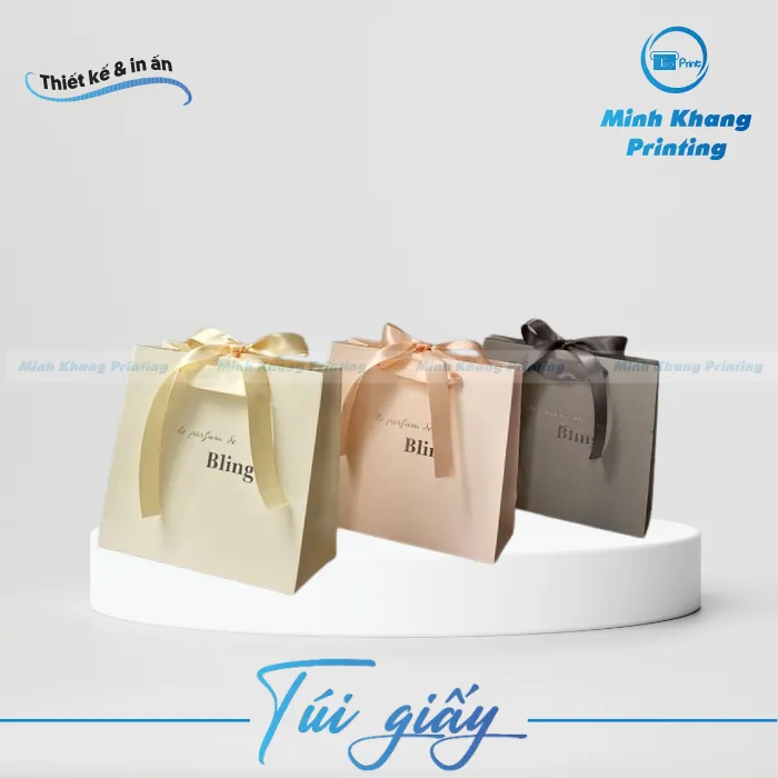 70+ Mẫu Túi giấy Quai Lụa Đẹp, Thanh Lịch & Sang Trọng
