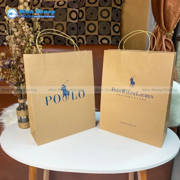 Mẫu Túi Giấy Kraft Ralph Lauren Được Thiết Kế Tinh Tế