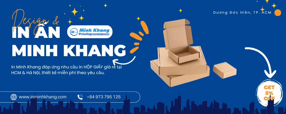 25+ Mẫu Hộp Giấy Carton Đa Dạng, Tiện Lợi, Đẹp & Độc Đáo
