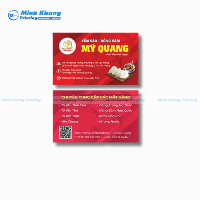 Bí Quyết Thiết Kế Card Visit Yến Sào Chuyên Nghiệp