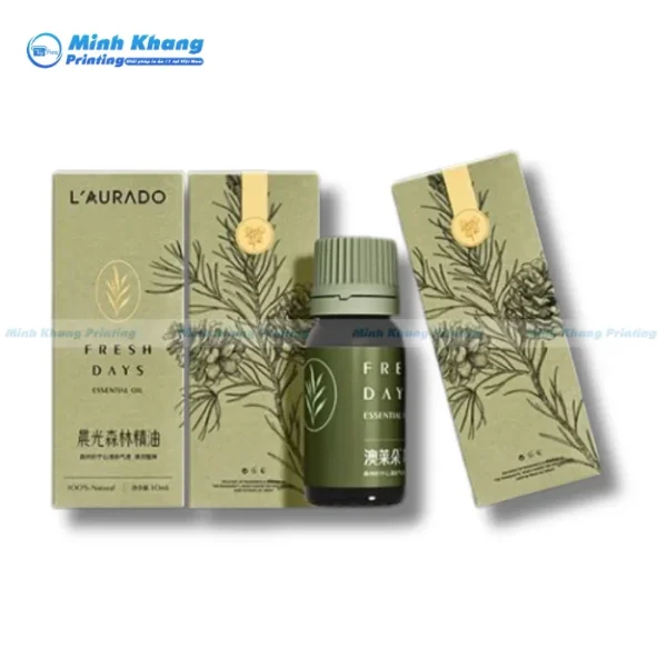 Mẫu Hộp Giấy Đựng Tinh Dầu Chắc Chắn & An Toàn