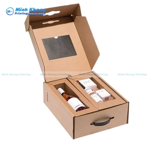 Mẫu Hộp Giấy Đựng Tinh Dầu Đơn Giản & Thanh Lịch
