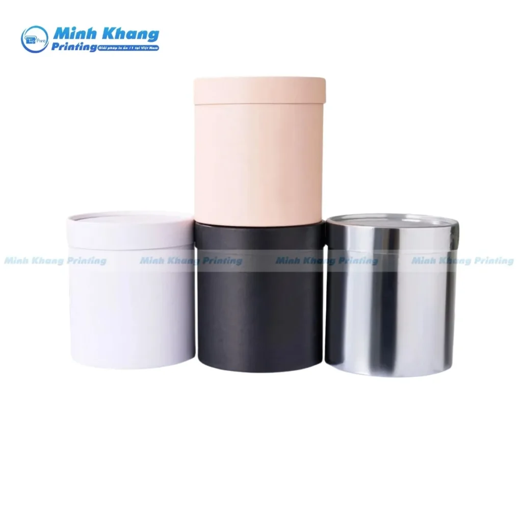 hộp giấy tròn