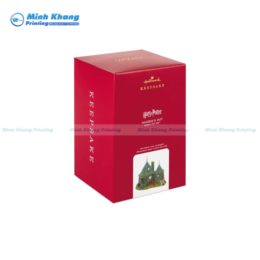 Mẫu Hộp giấy Noel in logo theo yêu cầu, quảng bá thương hiệu hiệu quả