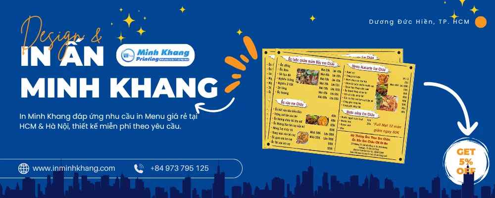66+ Mẫu Menu Quán Ốc Độc Lạ, Đẹp & Thu Hút Khách Hàng