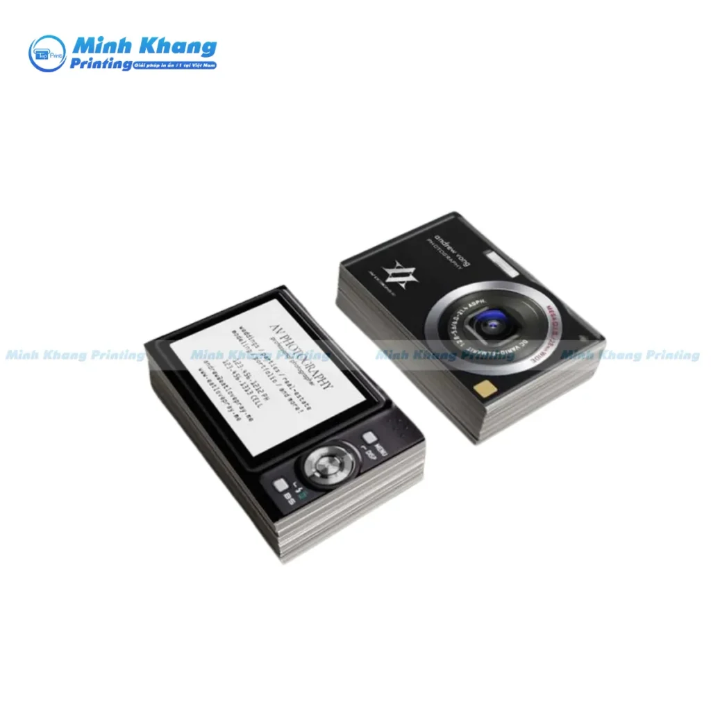 Mẫu card visit dành riêng cho freelancer chụp ảnh sản phẩm