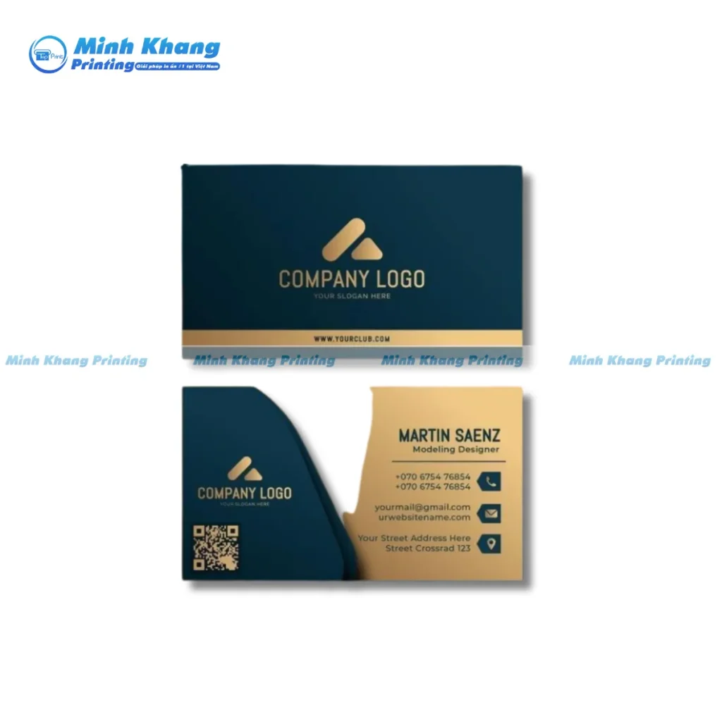 Mẫu card visit độc đáo chất liệu giấy mỹ thuật cao cấp