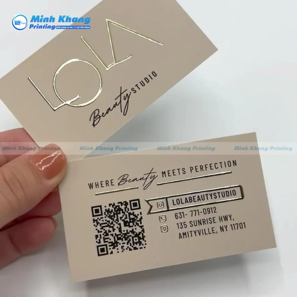 Mẫu card visit cao cấp cho giám đốc