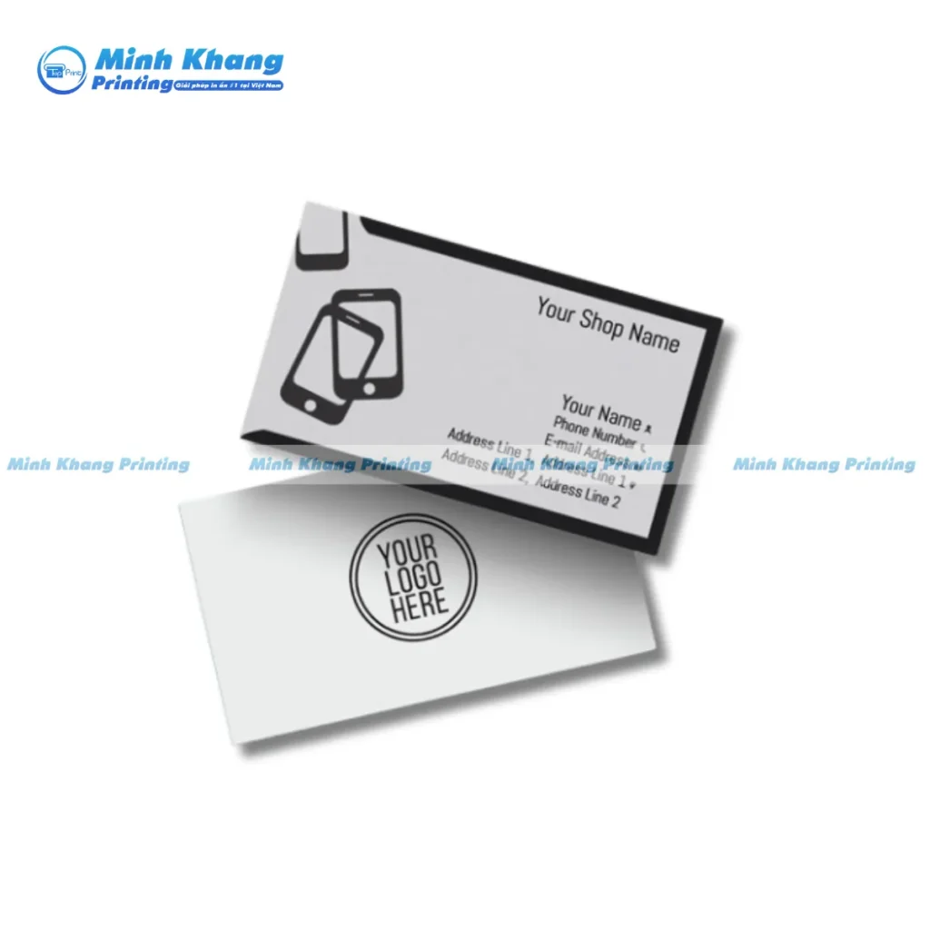 card visit cửa hàng điện thoại