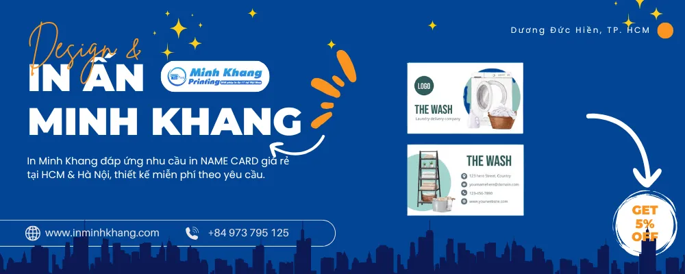 card visit giặt là