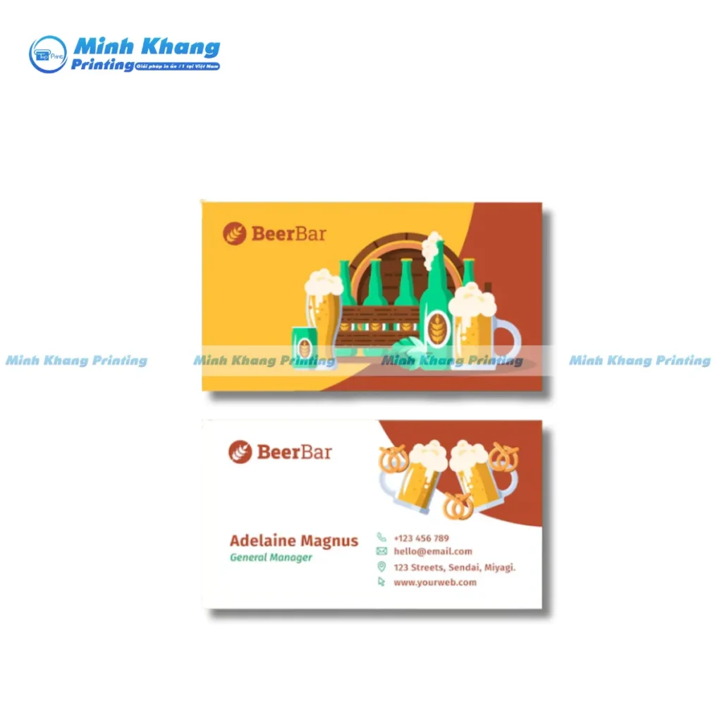 card visit quán nhậu